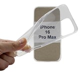 Ultra Thin TPU skal iPhone 16 Pro Max (Clear)