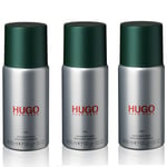 Hugo Boss - 3x Hugo Man Deodorant Spray 150 ml