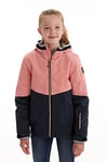 Killtec Veste de ski fonctionnelle pour fille avec capuche et jupe pare-neige. - Rose - 14 ans
