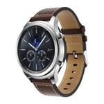 Klassiskt Läderarmband Samsung Gear S3 Frontier/S3 Classic Coffee