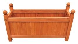 MYGARDEN Wooden Planter Medium, Ideal for Plants and Flowers, 60X20X34cm Approx