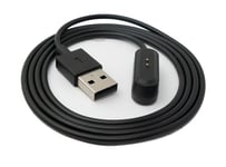 System-s - 80456987 - Cable USB 2.0-100 cm - Cable de charge pour montre connectee Oppo Watch Free - Noir