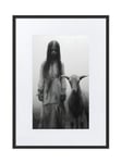 Girl With Goat Tavla [Passepartout]