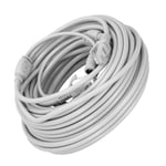 Ethernet Cable 2‑In‑1 Power Supply Networks Cord for IP Camera NVR CCTV System