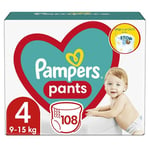 PAMPERS PANTS BOY/GIRL 4 108 PC(S)