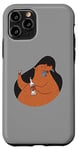iPhone 11 Pro Bear with fish in mouth and bottle alcohol best angler Case