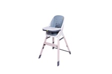 Koo-Di Tiny Taster 3 In 1 Wooden High Chair - Spring Water