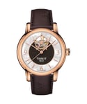 Tissot Heart Powermatic 80 WoMens Brown Watch T0502073711704 Leather (archived) - One Size