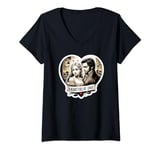 Womens A Heart Full Of Love French Revolution Les Mis V-Neck T-Shirt