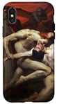 Coque pour iPhone X/XS Dante et Virgile par William-Adolphe Bouguereau