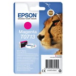 Original Epson T0713, Cheetah DuraBrite Ultra Magenta Ink Cartridge C13T07134012