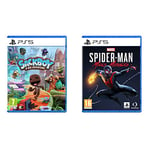 Sackboy : A Big Adventure sur PS5, Jeu de plateforme et d'aventure 3D, Edition Standard, 1 à 4 joueurs & Sony, Marvel's Spider-Man : Miles Morales sur PS5, Jeu d'action et d'aventure, Edition Standard