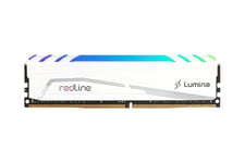 Mushkin Redline Lumina - 16GB:2x8GB - DDR4 RAM - 3600MHz - DIMM 288-PIN - Icke-ECC - CL14