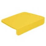 (Yellow)Coffee Machine Mat 90 Degree Silicone Coffee Mat For The Home