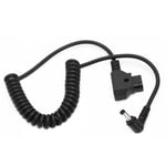 D‑TAP Plug To DC5.5x2.5mm Spring Cable DC Plug Monitor Power Cable 50‑100cm/ GDS