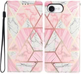 Trolsk Marble Triangle Wallet (iPhone 16e) - fodral