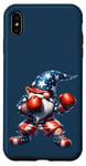 iPhone XS Max America Gnome Dad In Retro Boxing Shoes For Patriotic Boxer Case