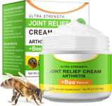 Bee Venom Joint and Bone Therapy Cream, Arthritis Pain Relief Cream with Natural