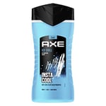 Axe Gel Douche 3 en 1 Ice Chill et Shampooing pour une fraîcheur et un parfum longue durée Testé dermatologiquement 250 ml (1 pièce)