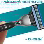 GILLETTE Mach3 8 st Extra Comfort Rakgel 200 ml
