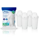 4x Water Filter Cartridge Compatible with Brita CLASSIC Jug Limescale Refill