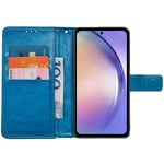 Mobil lommebok 3-kort Samsung Galaxy A54 5G - Lyseblå