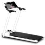Q-YR Folding Treadmill for Home Multifunctional Electric Fitness Equipment with LED Display Provides Information about Speed, Time, Distance And Calories