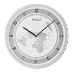 Seiko UK Limited - EU Wall Clock, White, Standard