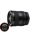 Sony FE 20mm f/1.8 G Kompakt, høyoppløselig vidvinkel