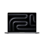 Apple MacBook Pro 14” M3 24 Gt, 1 Tt 2023 -kannettava, tähtiharmaa (MTL83)