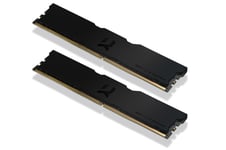 Goodram Irp-K3600d4v64l18s/32Gdc Irdm Deep Black, 32 Gb, 2 X 16 Gb, Ddr4, 3600 Mhz, 288-Pin Dimm