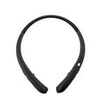 Earphone IBHT Bluetooth Headset Retractable Earbuds Neckband Sport Headphones Wireless Stereo Bluetooth Earphones with Mic For iphone xiaomi 1 (Color : Black)