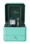 Lily & Lotus Klocka med läderarmband CM-220907 Blå