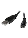 StarTech.com Micro USB Cable - A to Up Angle Micro B