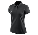 Nike Women Dri-Fit Academy 18 Short Sleeve Polo - Black/Anthracite/White, X-Small