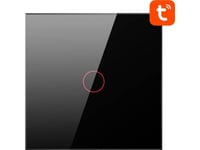 Zigbee Avatto Touch Switch Lzts02-Eu-B1 Enkel Utan Neutral Tuya (Svart)