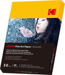 Kodak Mat glat fotopapir, 10x15/230g/50ark