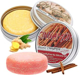 Shampoo Bar for Hair Regrowth, anti Hair Loss Ginger Shampoo Soap, Natural Organ