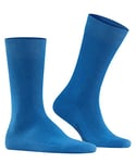 FALKE Men's Sensitive London M SO Cotton With Soft Tops 1 Pair Socks, Blue (Sapphire 6055) new - eco-friendly, 8.5-11