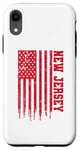 iPhone XR Patriotic New Jersey USA Flag Vintage New Jersey Case