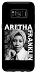Coque pour Galaxy S8 Photo portrait d'Aretha Franklin par David Gahr