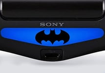 Autocollant pour barre lumineuse Play Station PS4 Batman Classic (noir)