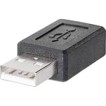 Adaptateur USB 2.0 type A mâle vers Mini B USB femelle BKL Electronic 10120276 1 pc(s)