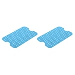 Reusable Silicone Air Fryer Liners 5x8 Inch Blue, Pack of 2