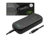 Qoltec Snabbladdare För Elektrisk Scooter 36V | 42V | 2A | 5,5*2,1 | Vattentät + Strömkabel
