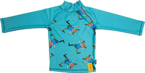 Swimpy Pippi UV-tröja, Petrol, 98-104