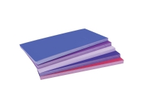 Magnetoplan Dawn Moderationskort sorteret efter farve, Violet, Rød firkantet 200 mm x 100 mm 250 stk