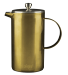 La Cafetiere Edited Double Walled 8 Cup Cafetiere Brushed Gold - 5201340