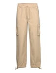 Tribeca Cargo Trousers Designers Trousers Cargo Pants Beige HOLZWEILER