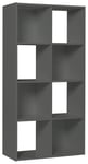 Habitat Squares 8 Cube Storage Unit - Dark Grey